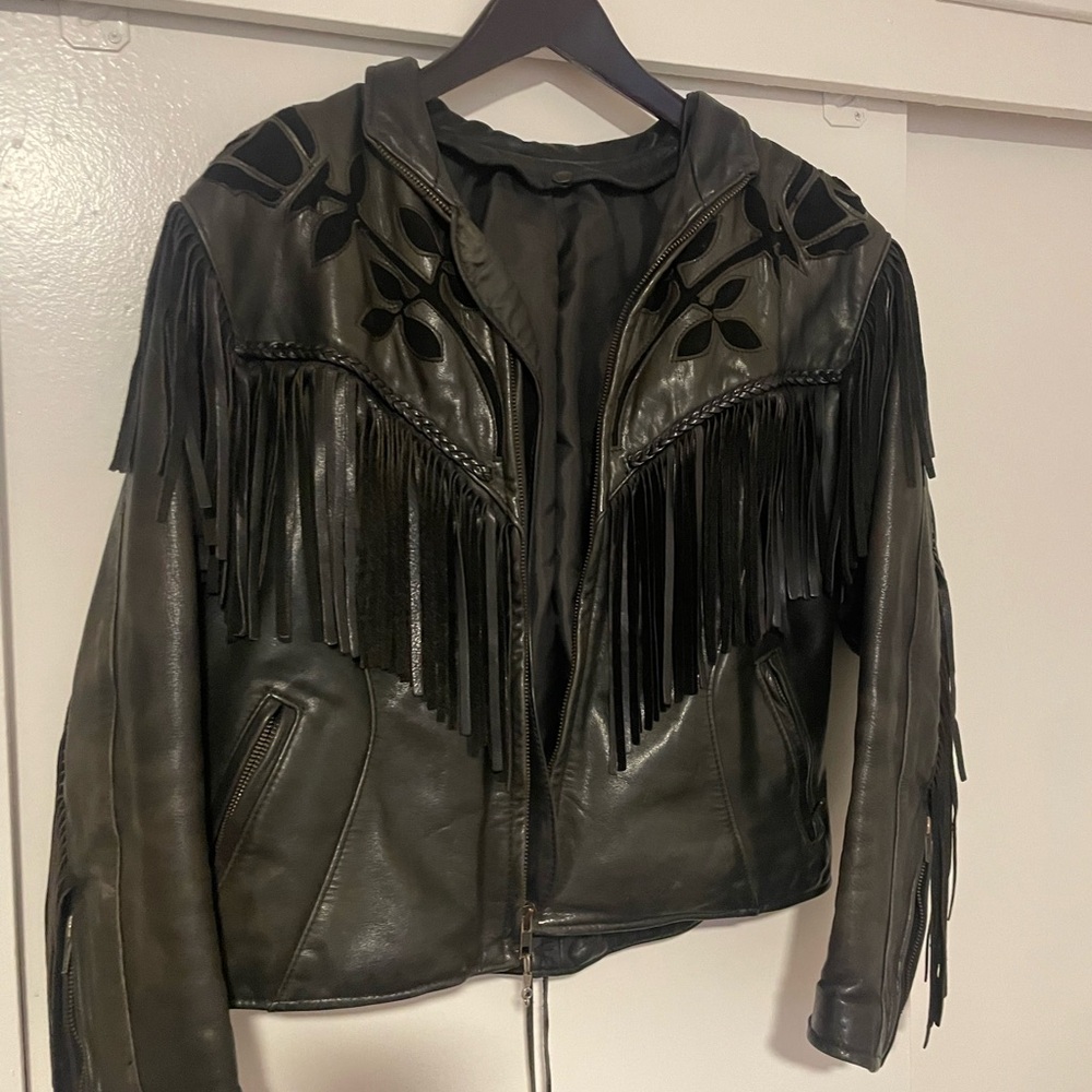 Women’s leather jacket